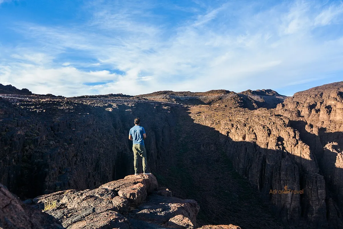 Rocky mountain landscape of Jbel Saghro