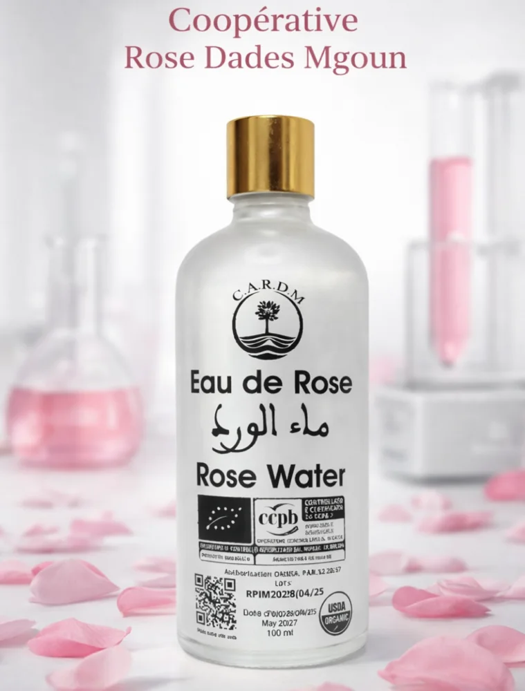 Coopérative agricole Rose Dades Mgoun · Rose products & natural care