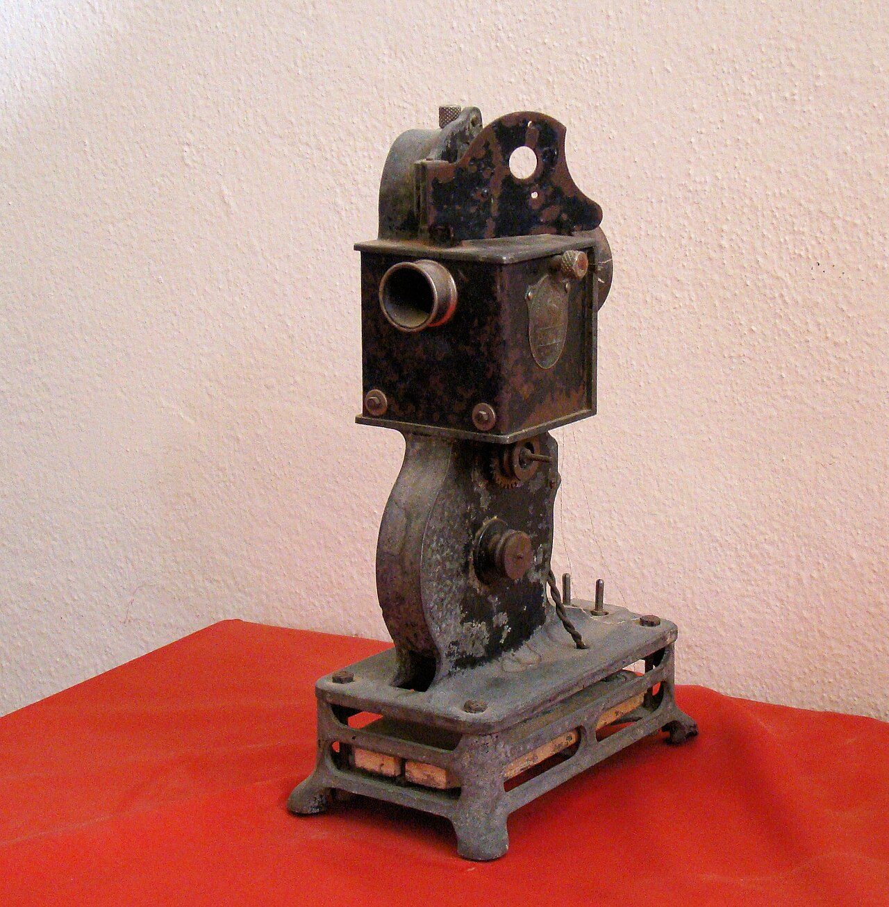 Pathé-Baby projector on display in Cinema Museum, Ouarzazate