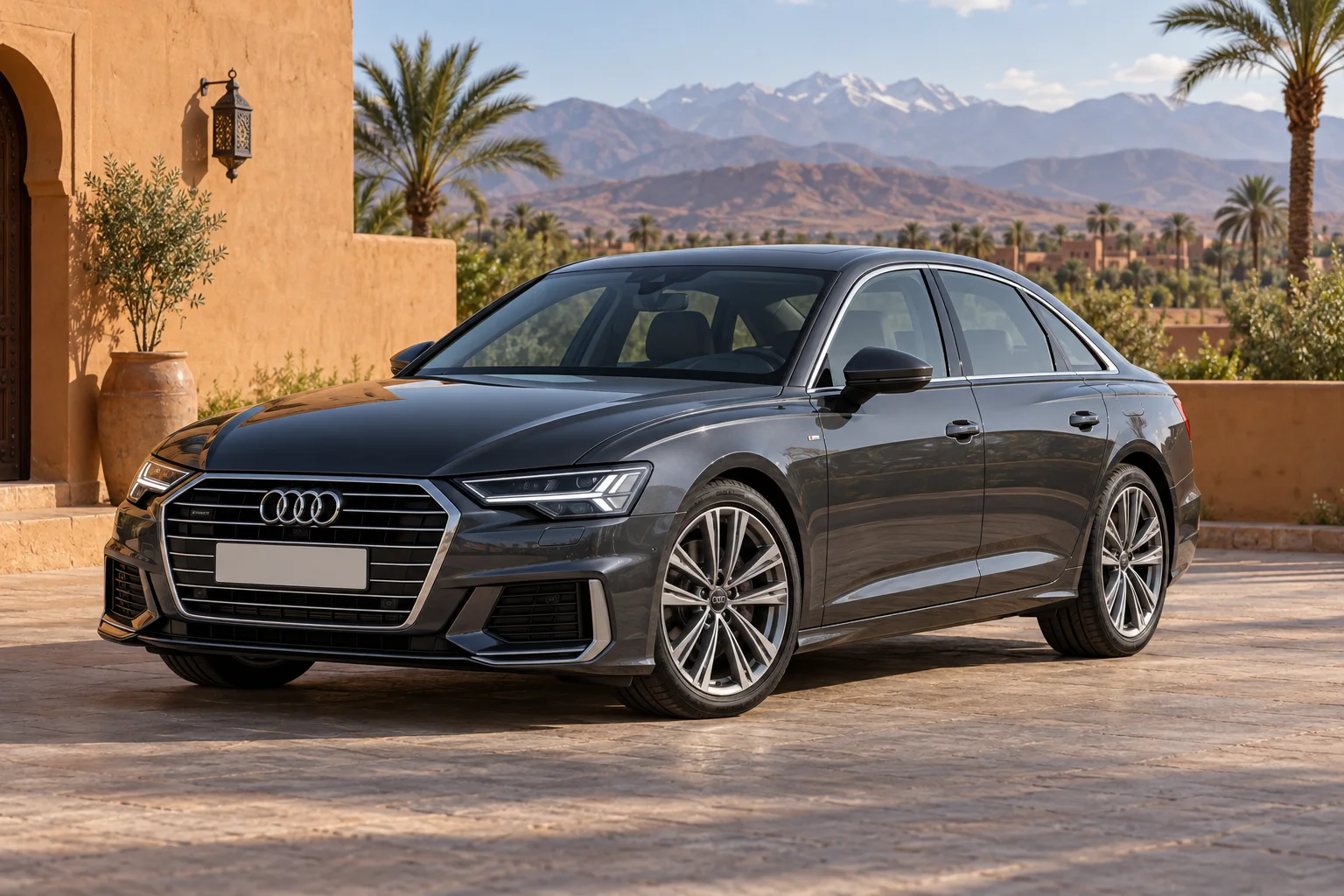 Audi A6 model illustration