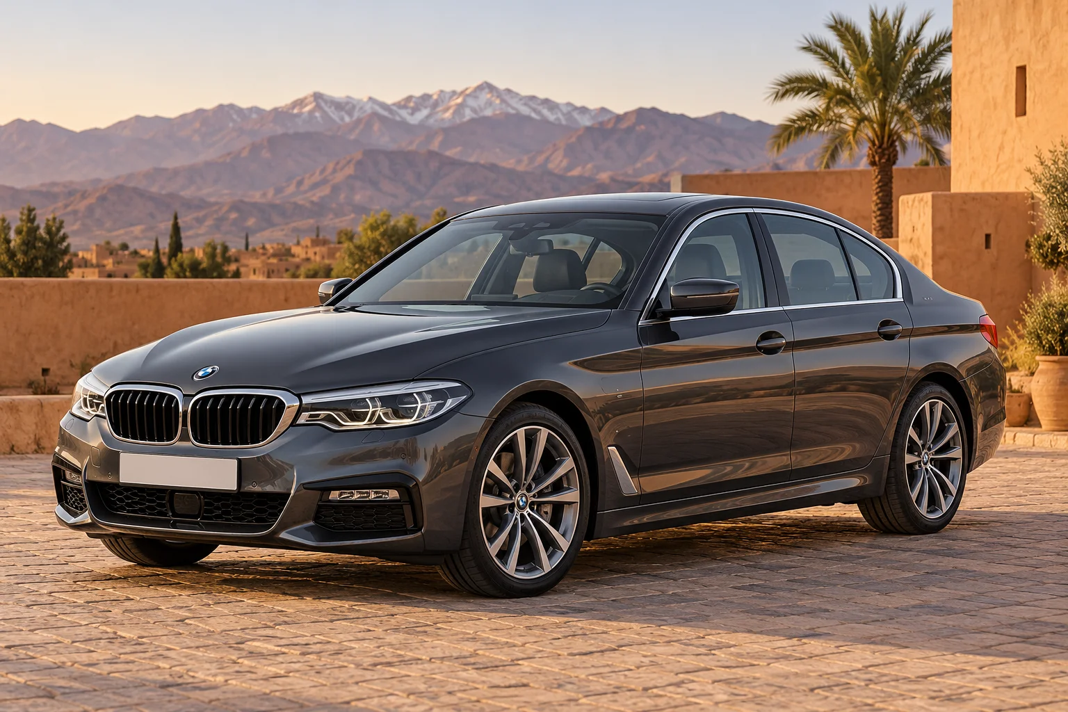 BMW 5 Series model illustration
