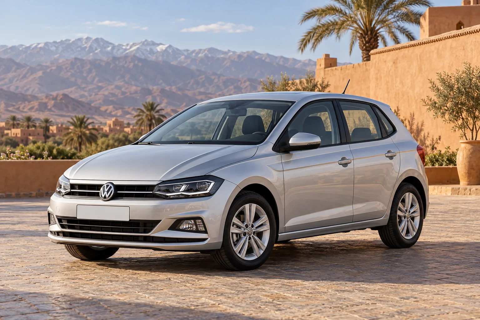 Volkswagen Polo model illustration