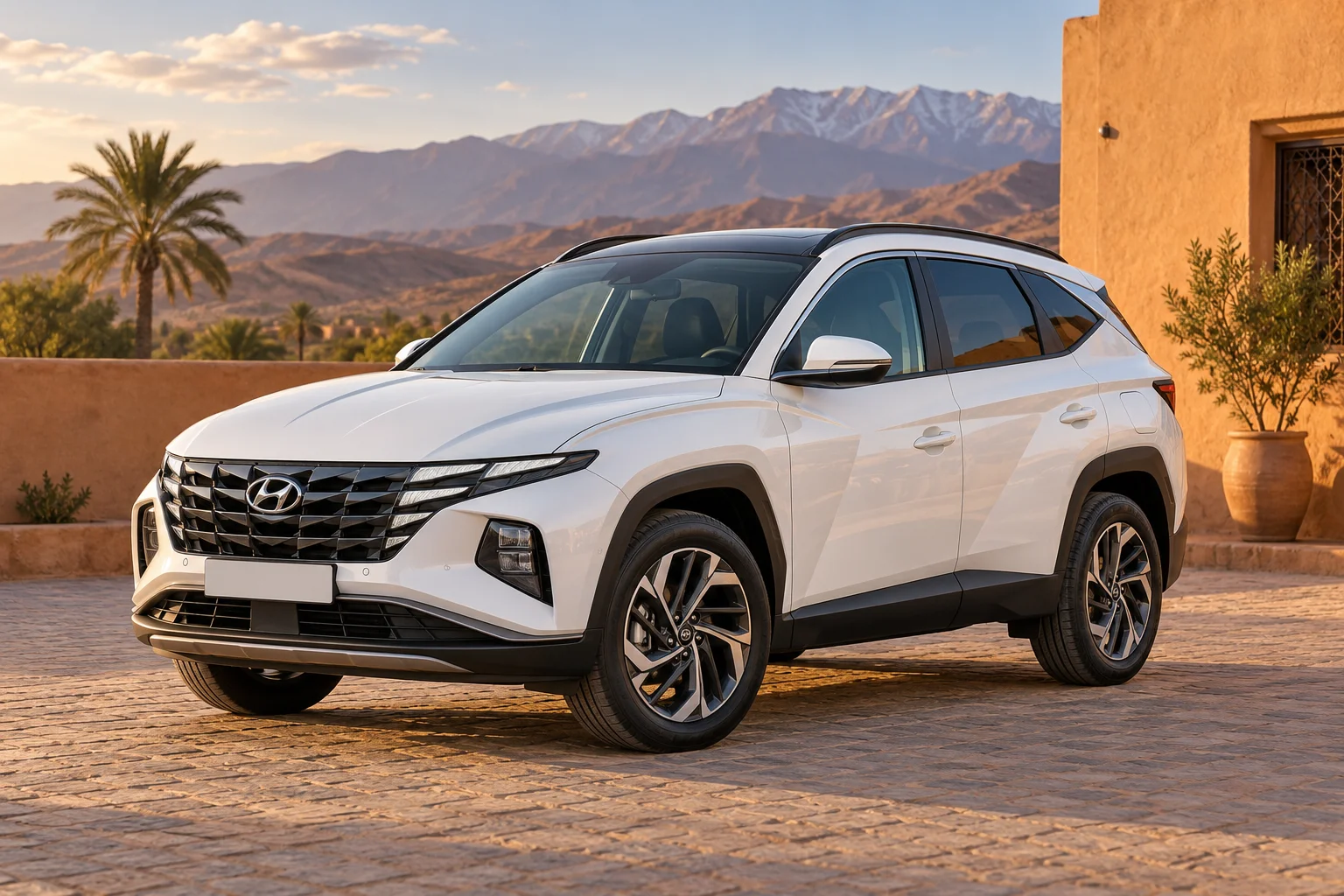 Hyundai Tucson model illustration