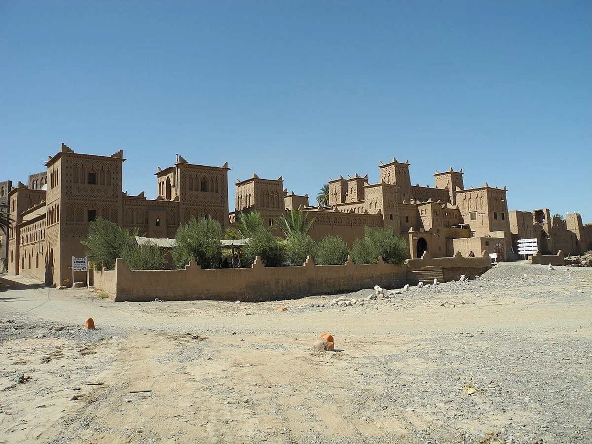 Kasbah Amridil front view, Skoura